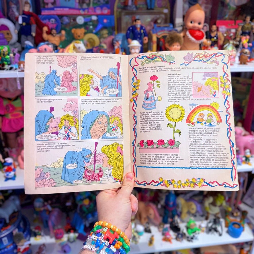 Lady Lovely Locks Og De Små Pixietails (danish comic & activity book, 80s) - PopCultGang