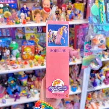 Lady Lovely Locks: Silkymane - Pastel Colored Horse Doll (new in box, 1986) - PopCultGang