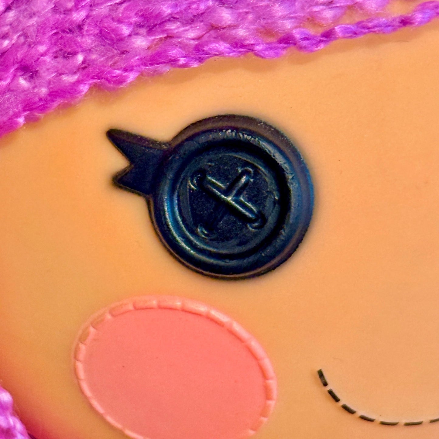 Lalaloopsy: Peanut Big Top Purple Yarn Hair Doll 33cm (2013) - PopCultGang