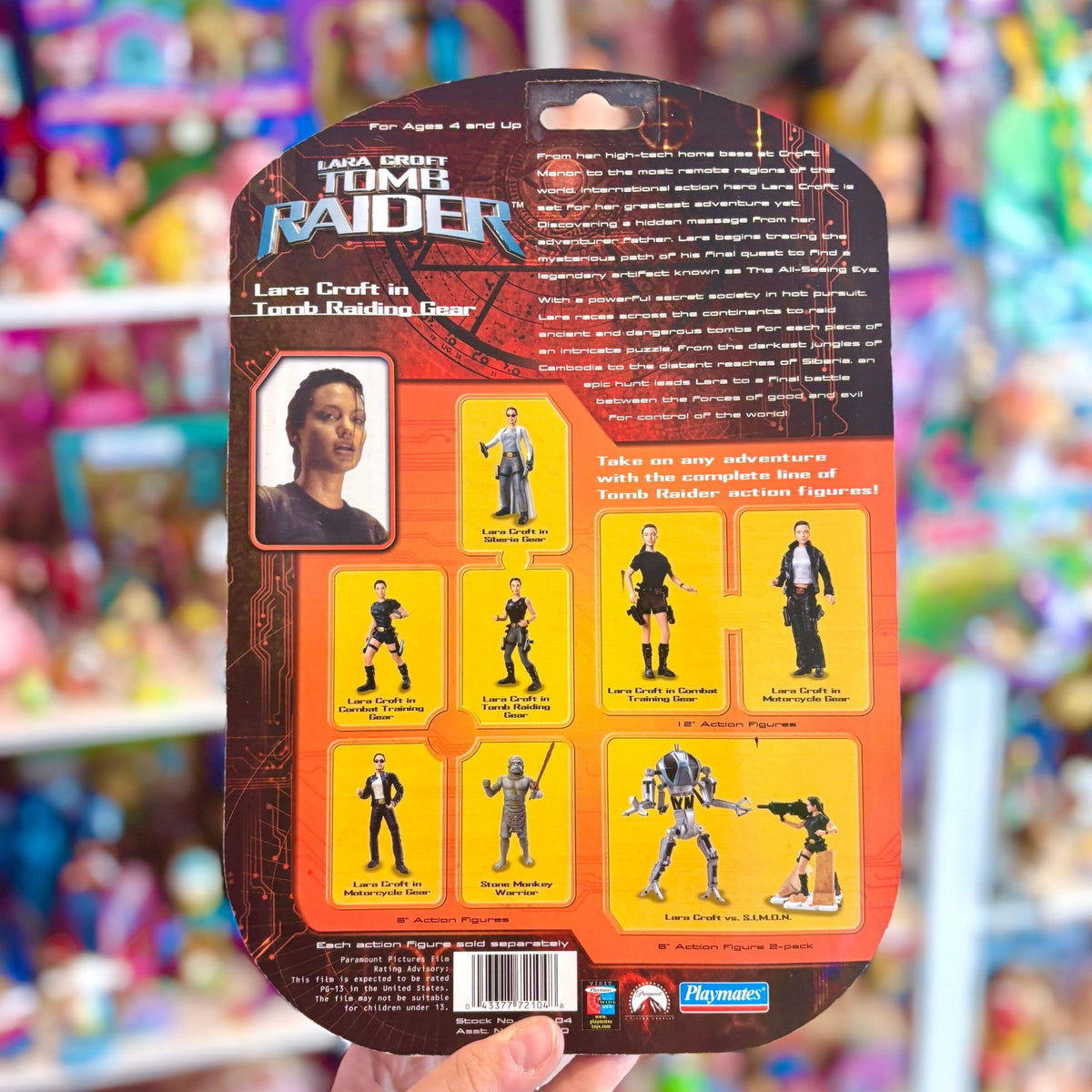 Lara Croft - Tomb Raider: Lara Croft In Tomb Raiding Gear Action Figure (MOC, Playmates, 1999) - PopCultGang