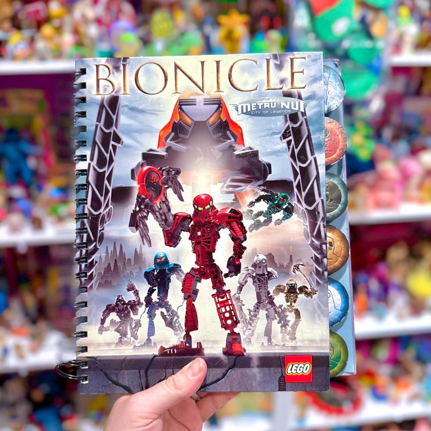Lego Bionicle Notepad A4: Metro Nui - City of Legends (2000s) - PopCultGang