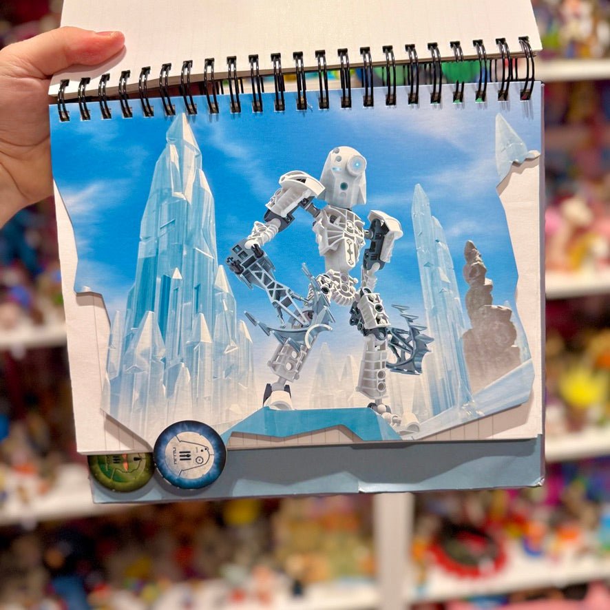 Lego Bionicle Notepad A4: Metro Nui - City of Legends (2000s) - PopCultGang