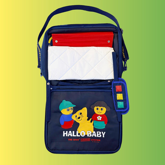 Lego Cargo System: Diaper Bag "Hallo Baby" (90s) - PopCultGang