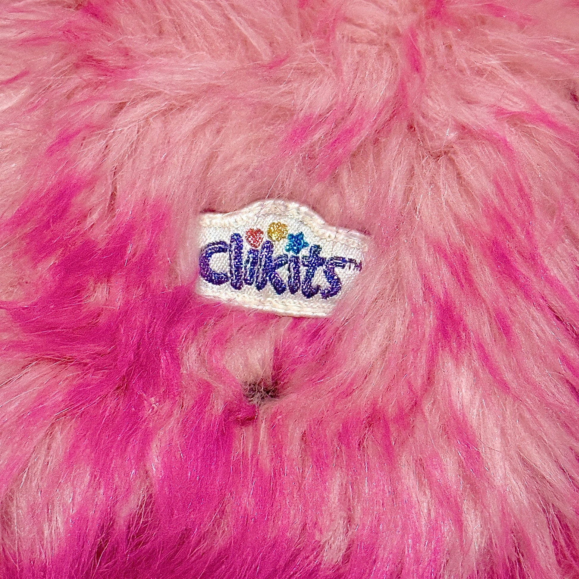 Lego Clickits: Faux Fur Pink Hand Bag (2000s) - PopCultGang