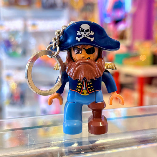 Lego Duplo: Pirate Captain Keychain (2007) - PopCultGang