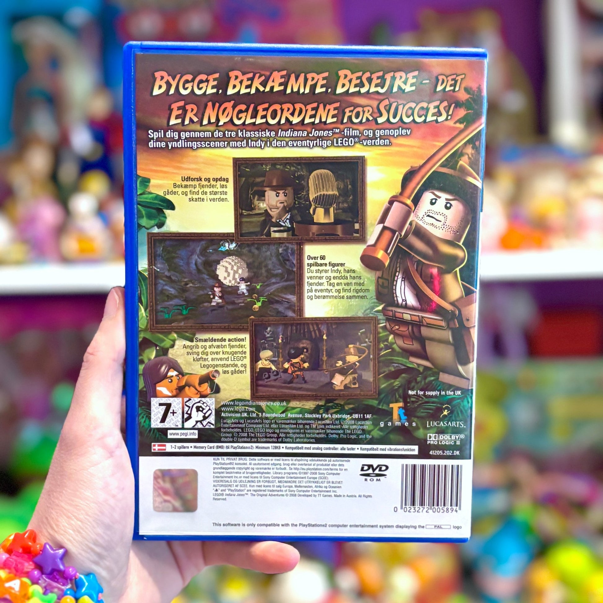 Lego Indiana Jones: The Original Adventures (PS2) - PopCultGang