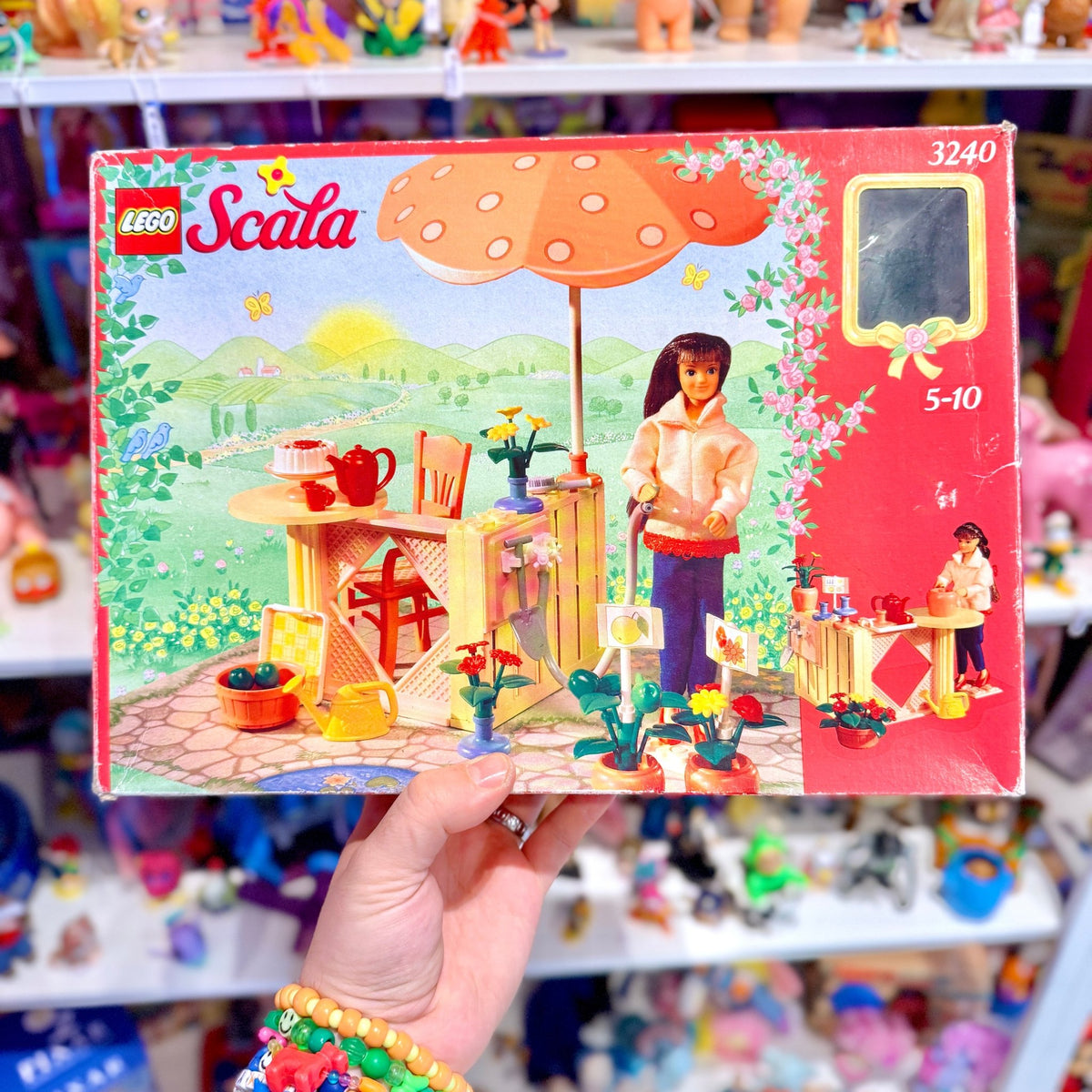 Lego Scala: #3240 - Ashley's Miniature Garden Set (boxed, missing two pieces, 1997) - PopCultGang