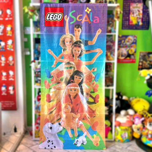 Lego Scala: Store Display Banner - 196,6 x 89,5 cm (1990s) - PopCultGang