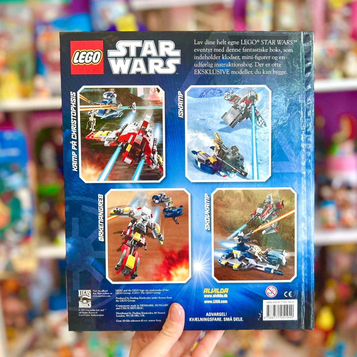 Lego: Star Wars - Brickmaster Book + set (danish version, unused, 2010) - PopCultGang