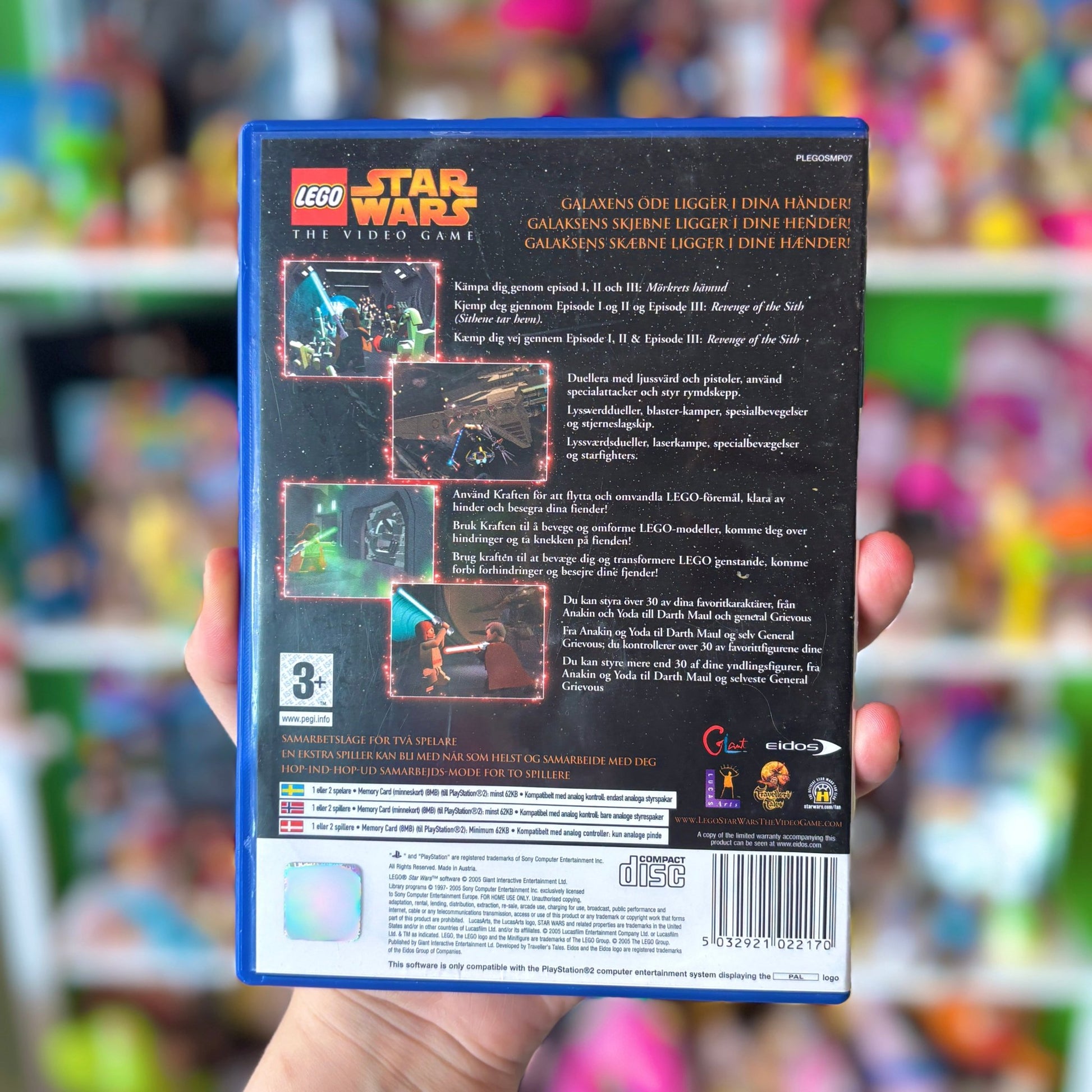 Lego Star Wars (Platinum, PS2) - PopCultGang
