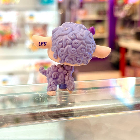 Littlest Pet Shop: 1763 Purple Mouton Sheep (Hasbro, 2000s) - PopCultGang