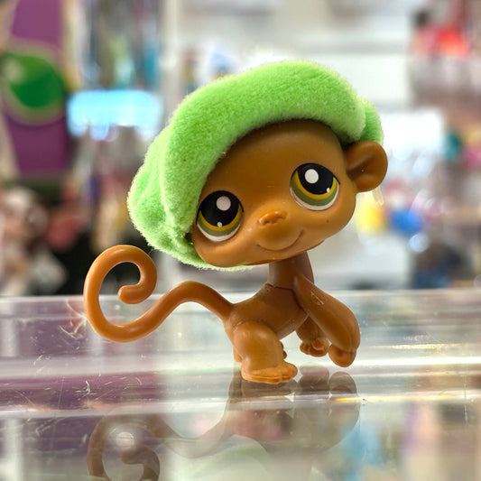 Littlest Pet Shop: 268 Monkey Green Hat (2007) - PopCultGang