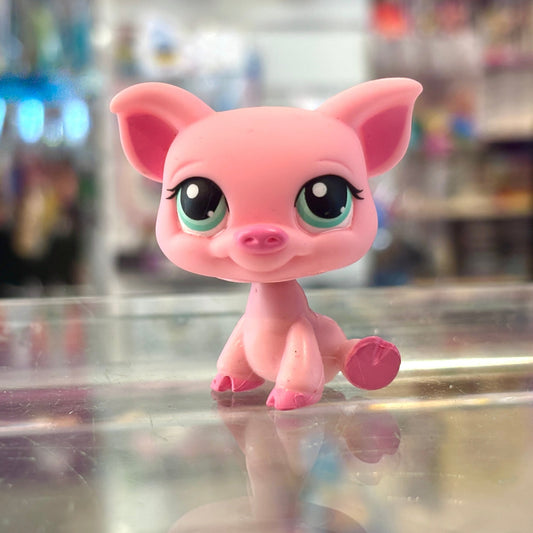 Littlest Pet Shop: 330 Pink Pig (Hasbro, 2000s) - PopCultGang