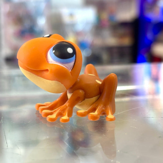 Littlest Pet Shop: 362 Orange Frog (Hasbro, 2000s) - PopCultGang