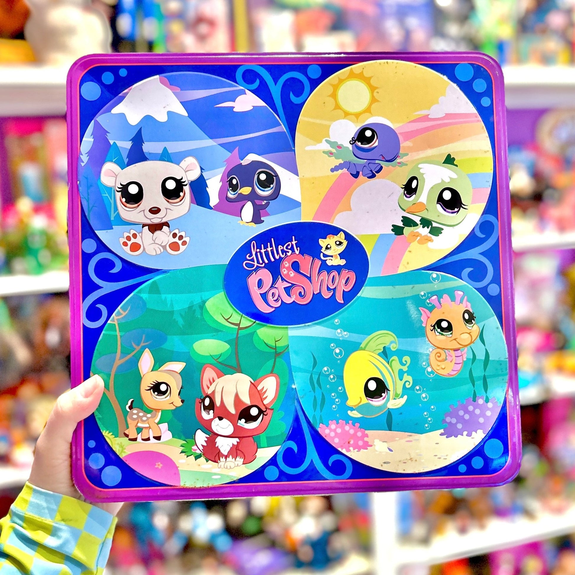 Littlest Pet Shop: Collector's Tin Storage Case (2009) - PopCultGang