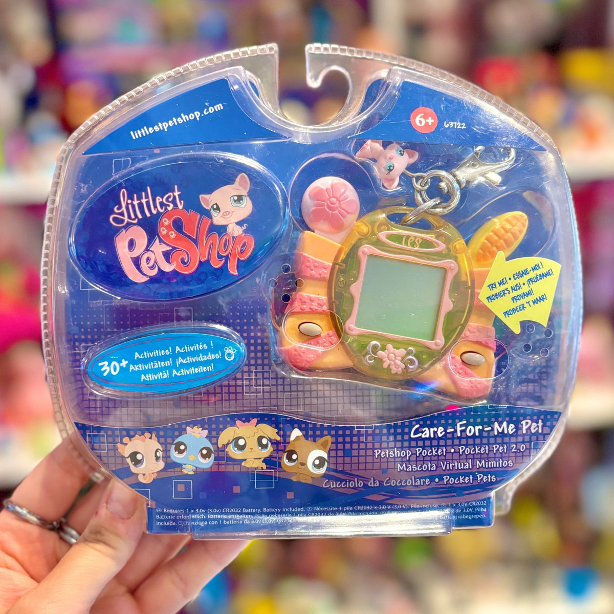 Littlest Pet Shop: Digital Care-For-Me Pet - Pig Virtual Pet (new and sealed, Tiger Electronics, 2008) - PopCultGang