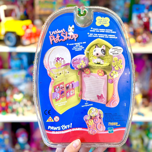 Littlest Pet Shop: Paws Off Electronic Diary - Exclusive Dog Pet (2007) - PopCultGang