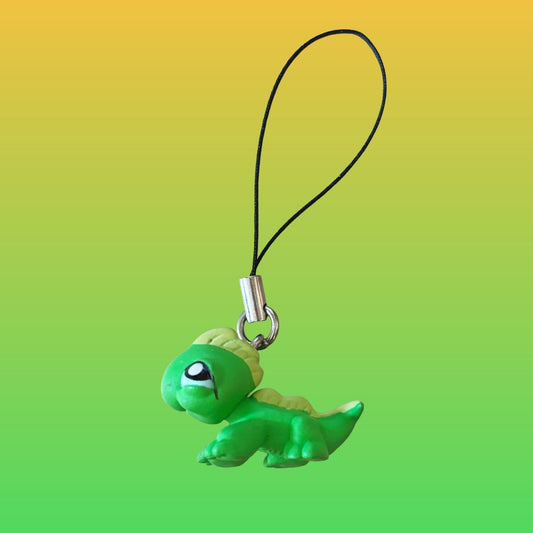 Littlest Pet Shop Phone Danglers: Green Iguana (Tomy, 2000s) - PopCultGang
