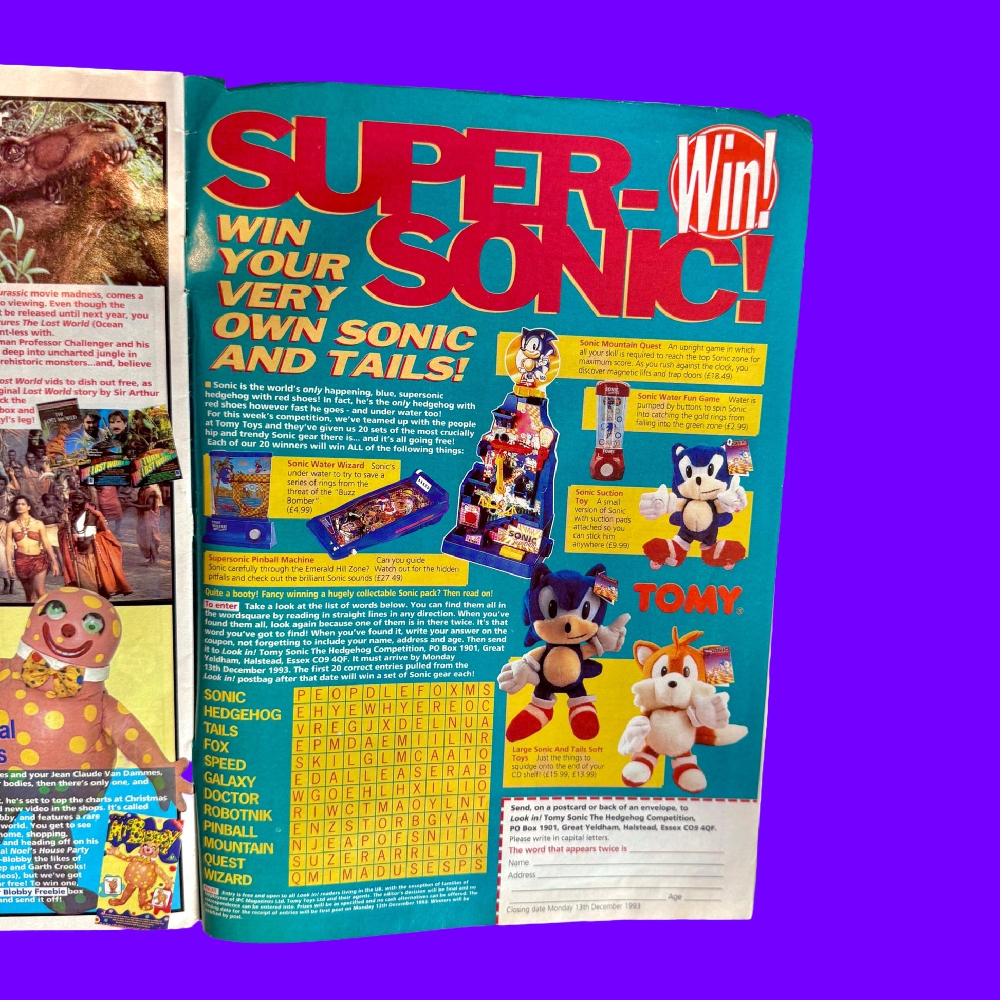 Look In! Magazine (November, 1993) - PopCultGang