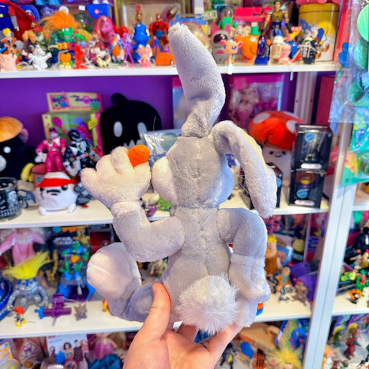 Looney Tunes: Bugs Bunny Eating Carrot Sitting Plush (Applause, 90s) - PopCultGang