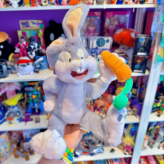 Looney Tunes: Bugs Bunny Eating Carrot Sitting Plush (Applause, 90s) - PopCultGang