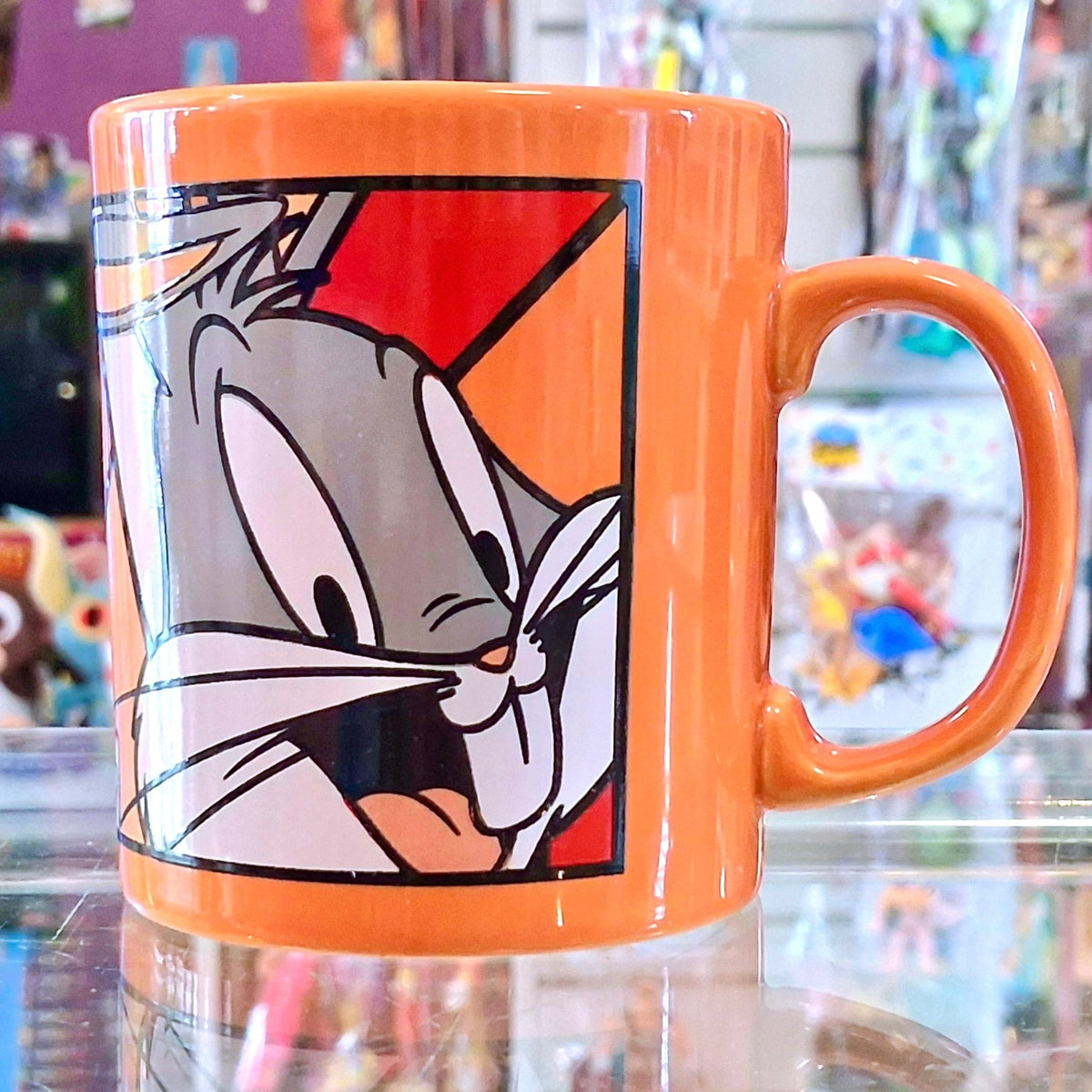 Looney Tunes: Bugs Bunny Orange Mug (Warner Bros, 1997) - PopCultGang