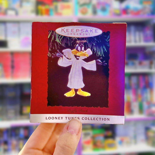 Looney Tunes: Daffy Duck Angel Keepsake Ornament (Hallmark, 90s) - PopCultGang