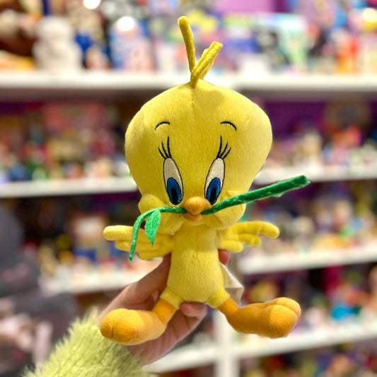 Looney Tunes: Tweety with leaf Plush (90s) - PopCultGang