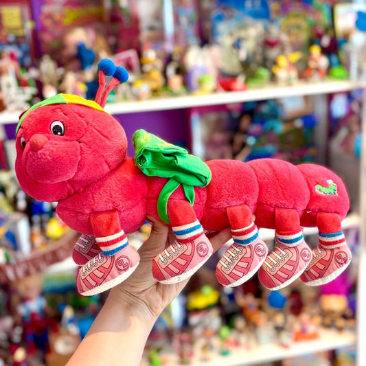 Lots - A - Lots - A - Leggggggs: Crazy Leggggggs Caterpillar Plush (1998) - PopCultGang