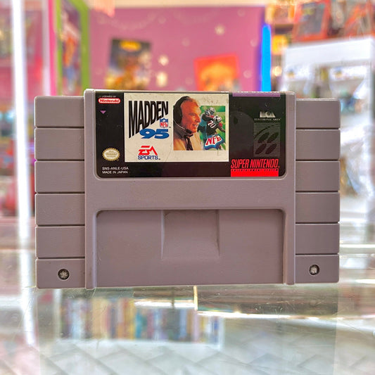 Madden NFL '95 (SNES, NTSC) - PopCultGang