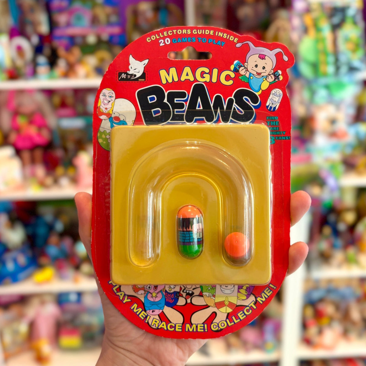 Magic Beans: Mighty Bean Track for Tricks (M.B.S. Toys, 2000s) - PopCultGang