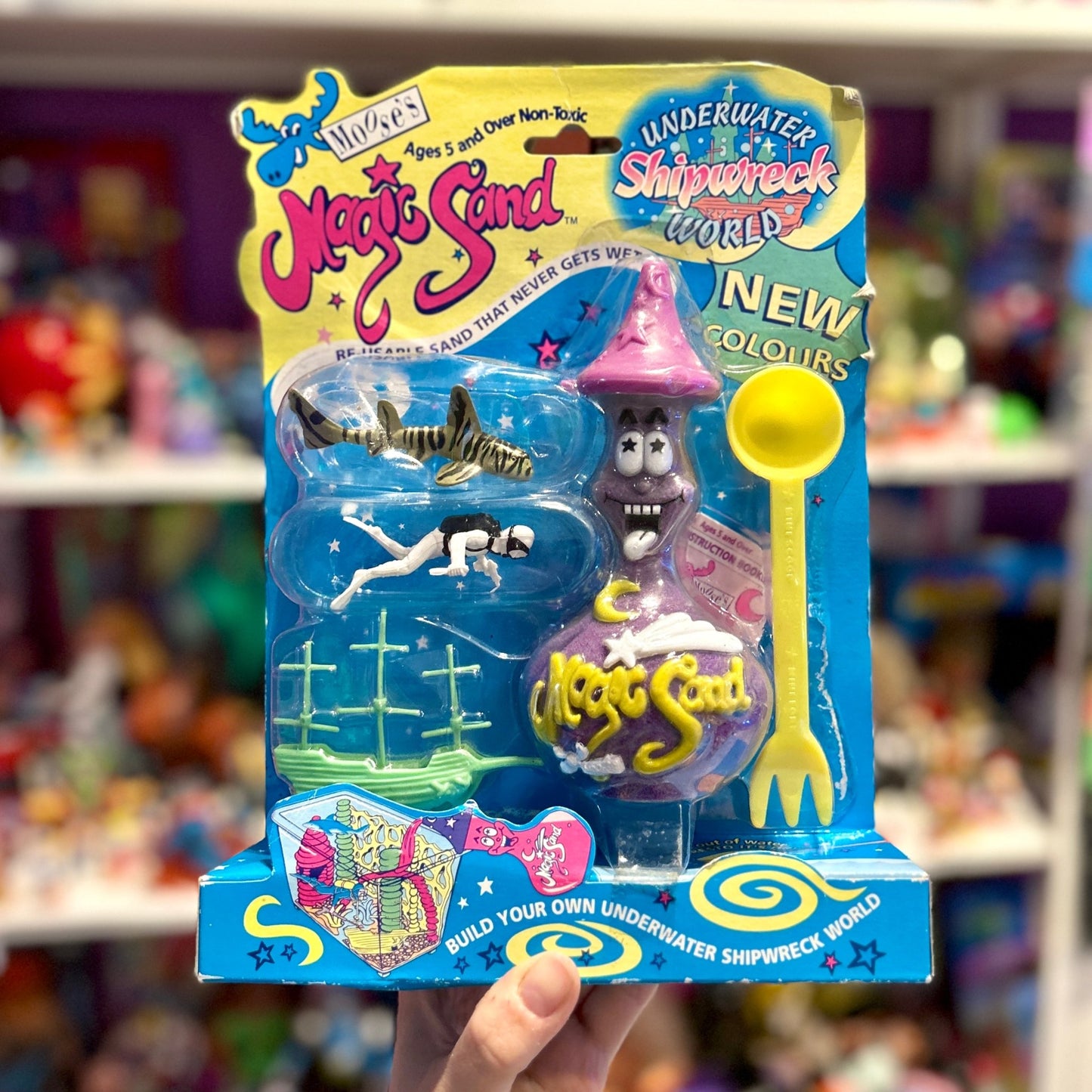 Magic Sand: Underwater Shipwreck World (Moose, NIB, 90s) - PopCultGang