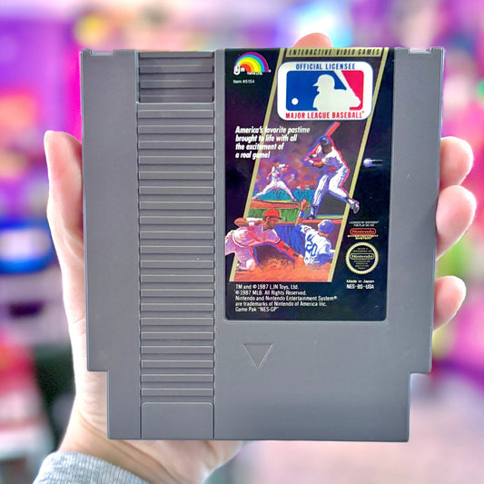 Major League Baseball (NTSC, NES) - PopCultGang