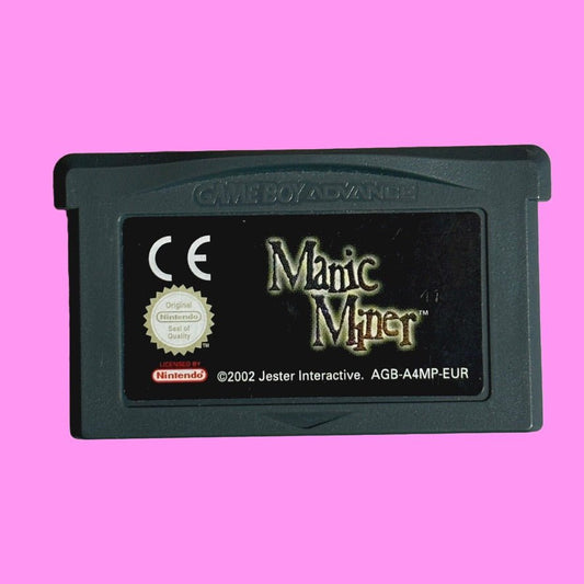 Manic Miner (Gameboy Advance) - PopCultGang