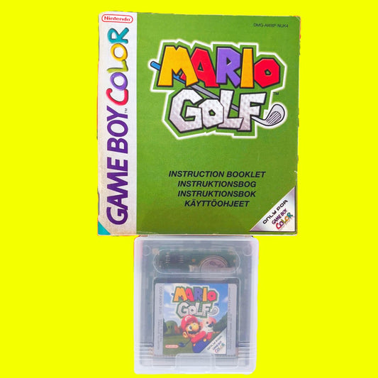 Mario Golf (+ Manual) (Gameboy Color) - PopCultGang