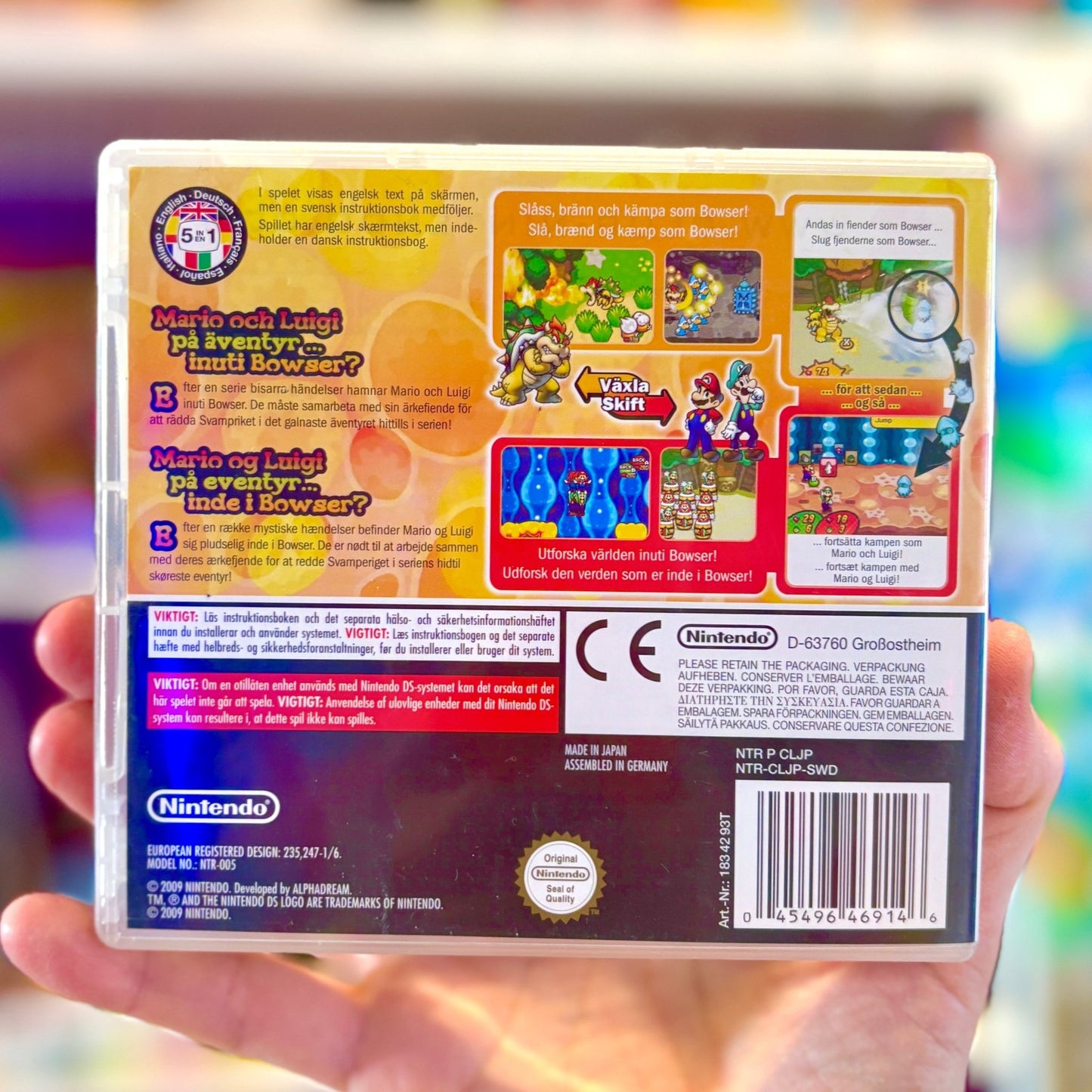 Mario & Luigi: Bowser’s Inside Story (Nintendo DS) - PopCultGang