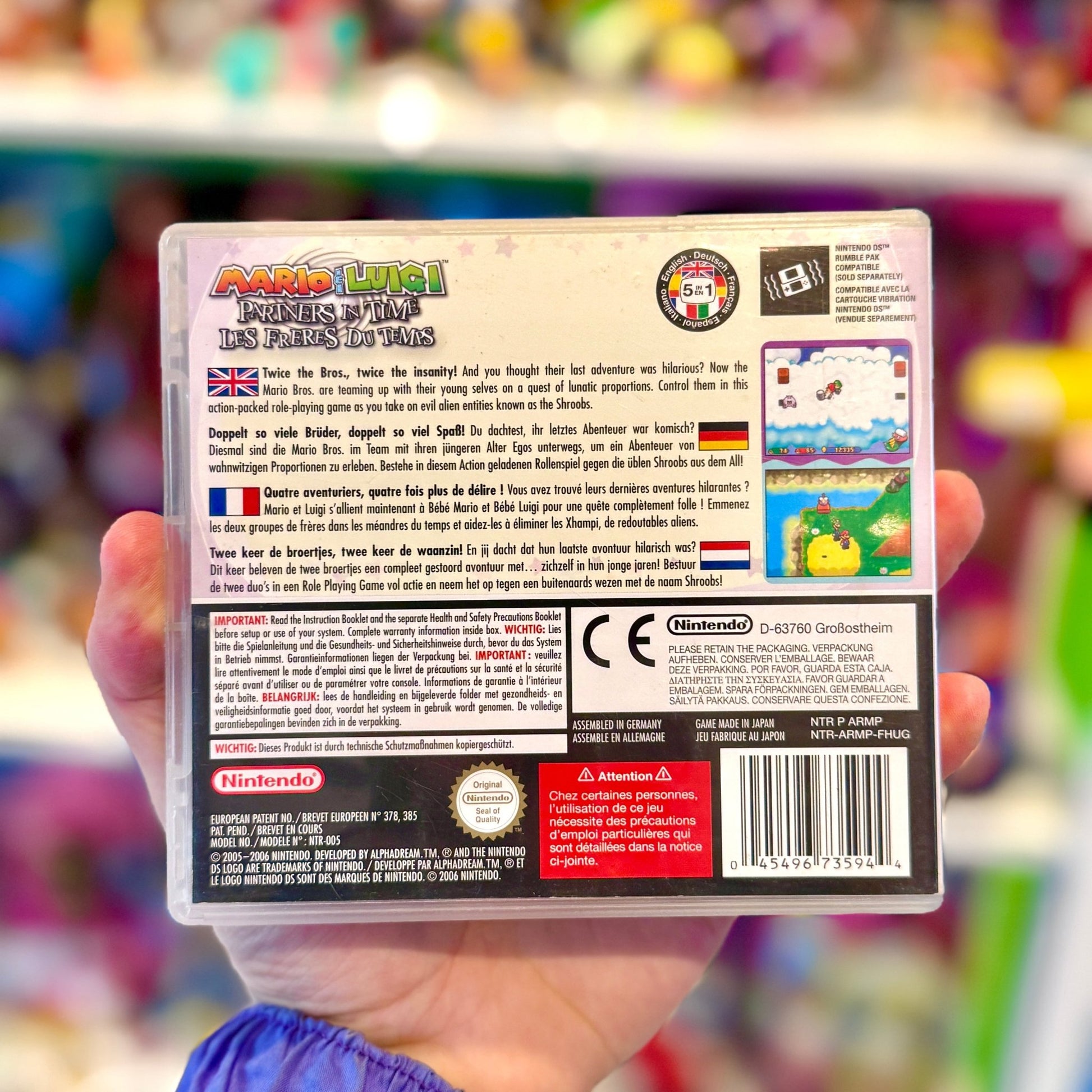 Mario & Luigi: Partners In Time (Nintendo DS) - PopCultGang