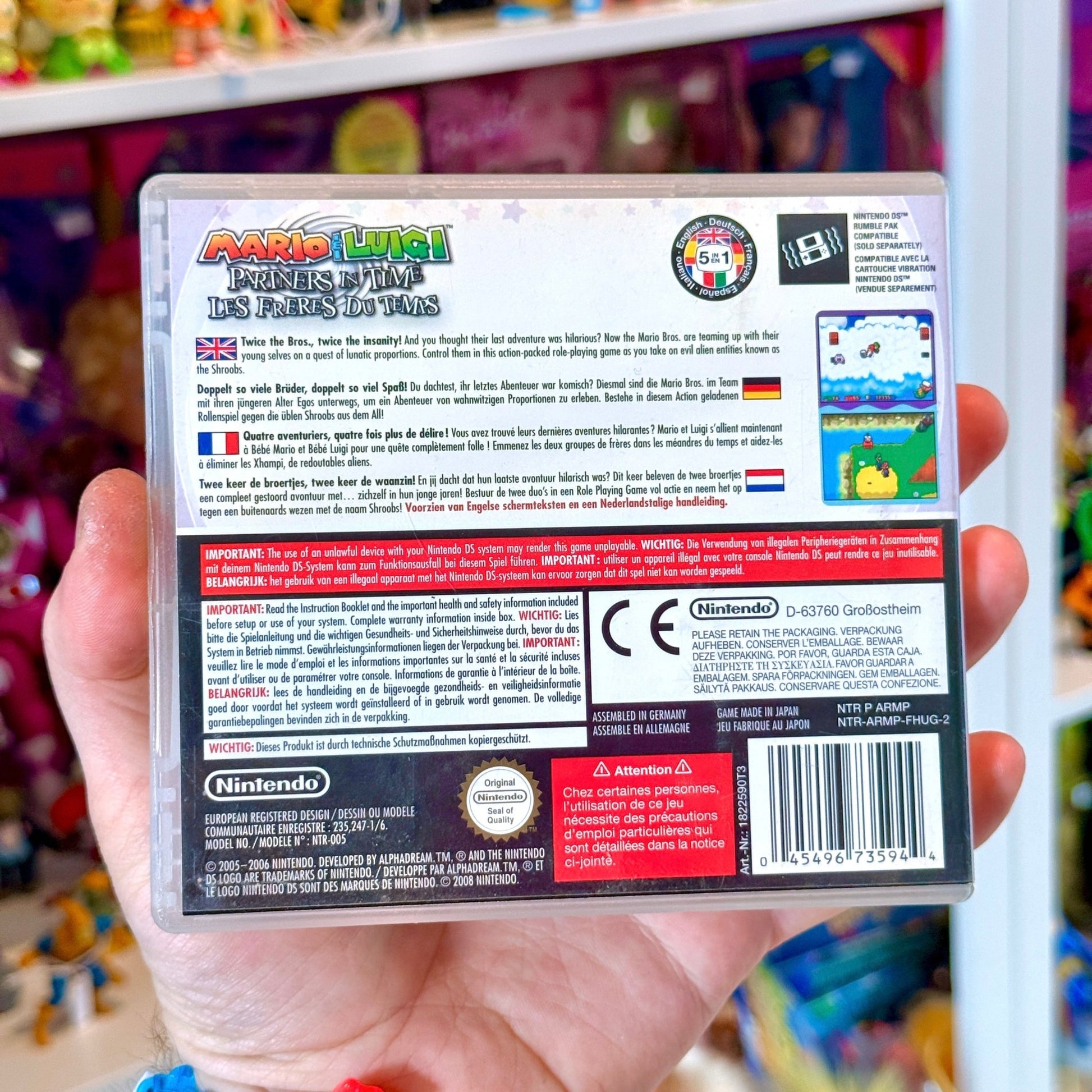 Mario & Luigi: Partners In Time (Nintendo DS) - PopCultGang