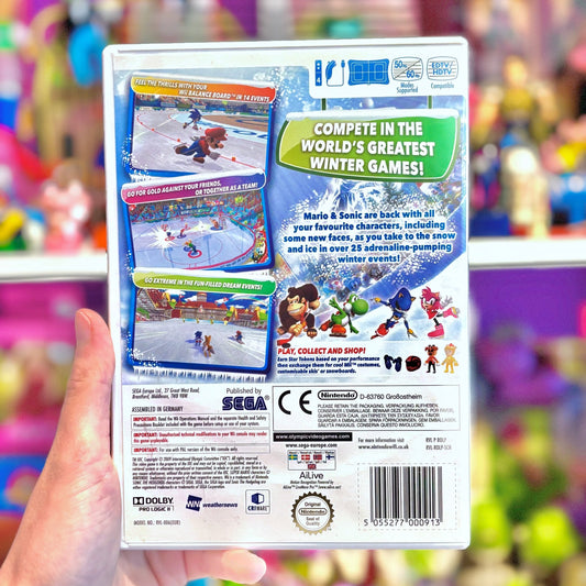 Mario & Sonic At The Olympic Winter Games (Wii) - PopCultGang