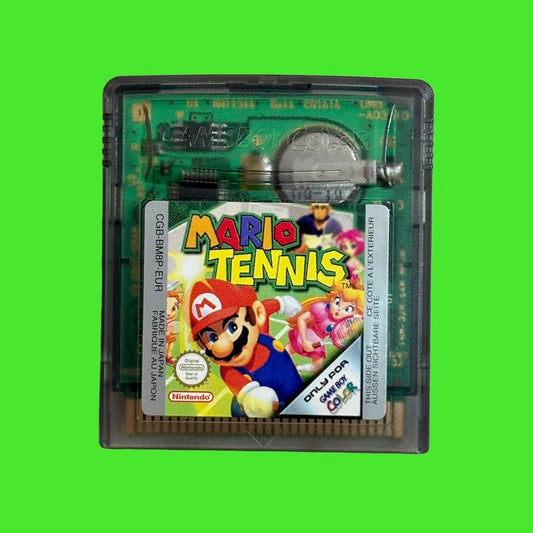 Mario Tennis (Gameboy Color) - PopCultGang