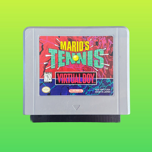Mario Tennis (USA, Nintendo Virtual Boy) - PopCultGang
