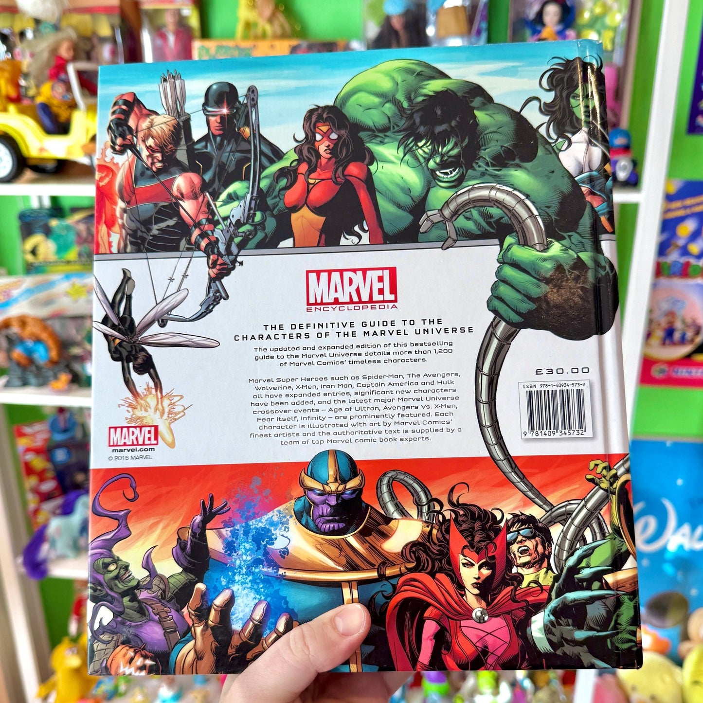 Marvel Encyclopedia - Updated And Expanded (book) - PopCultGang