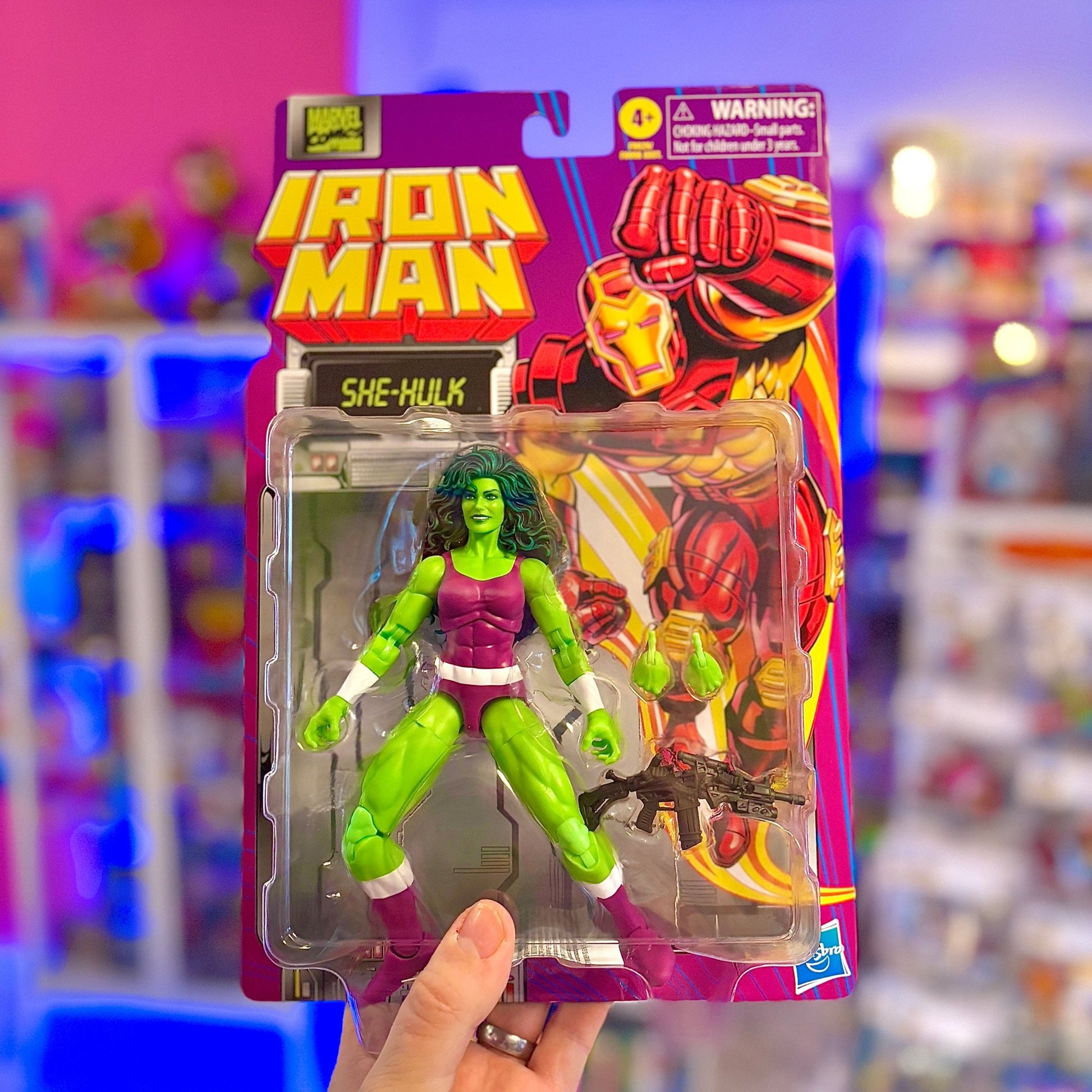 Marvel Legends: She - Hulk (Iron - Man Retro Figure) - PopCultGang