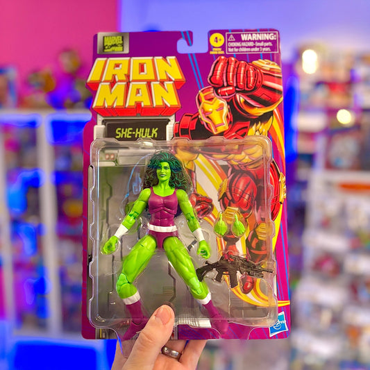 Marvel Legends: She - Hulk (Iron - Man Retro Figure) - PopCultGang