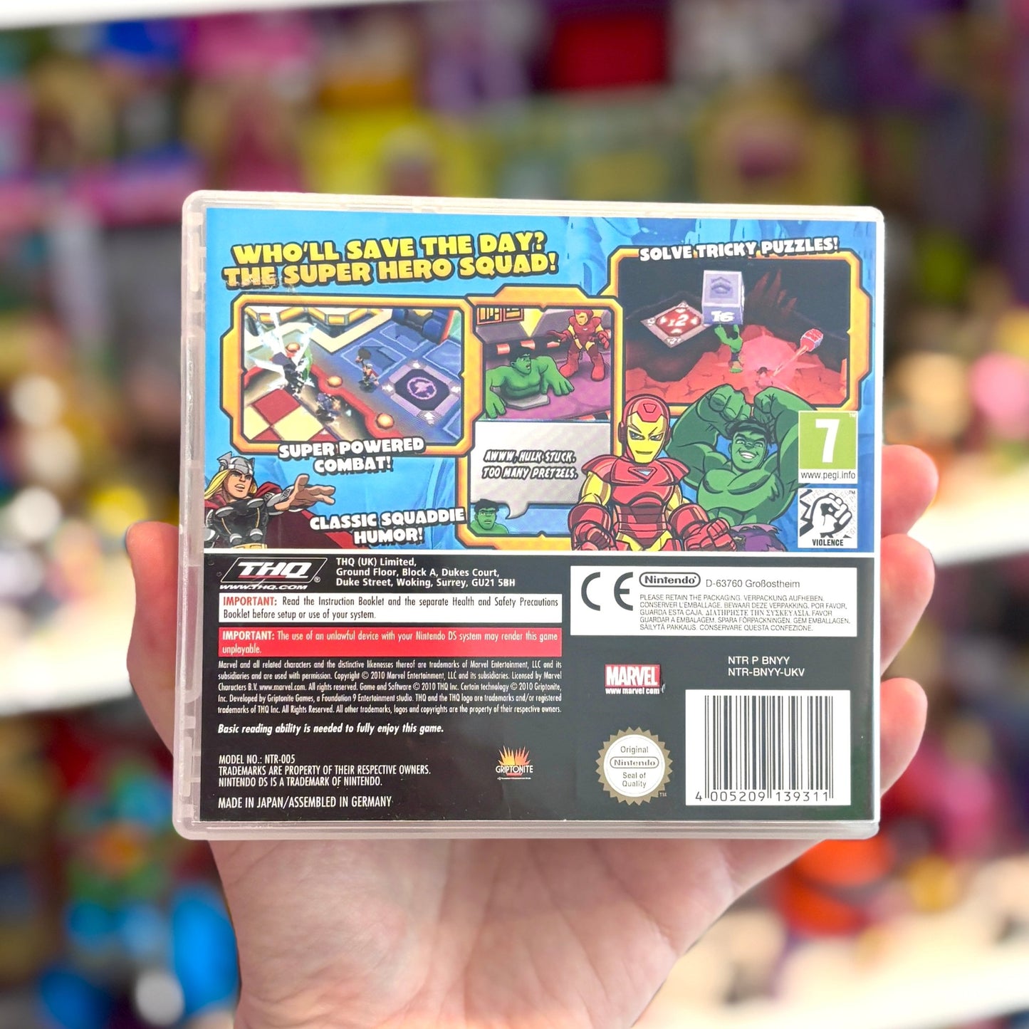Marvel Super Hero Squad - Infinity Gauntlet (Nintendo DS) - PopCultGang