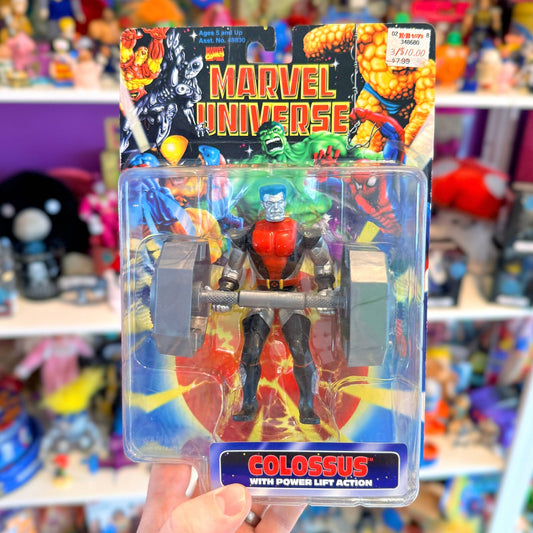 Marvel Universe: Colossus w. Power Lift Action Figure (MOC, Marvel, Toy Biz, 1998) - PopCultGang