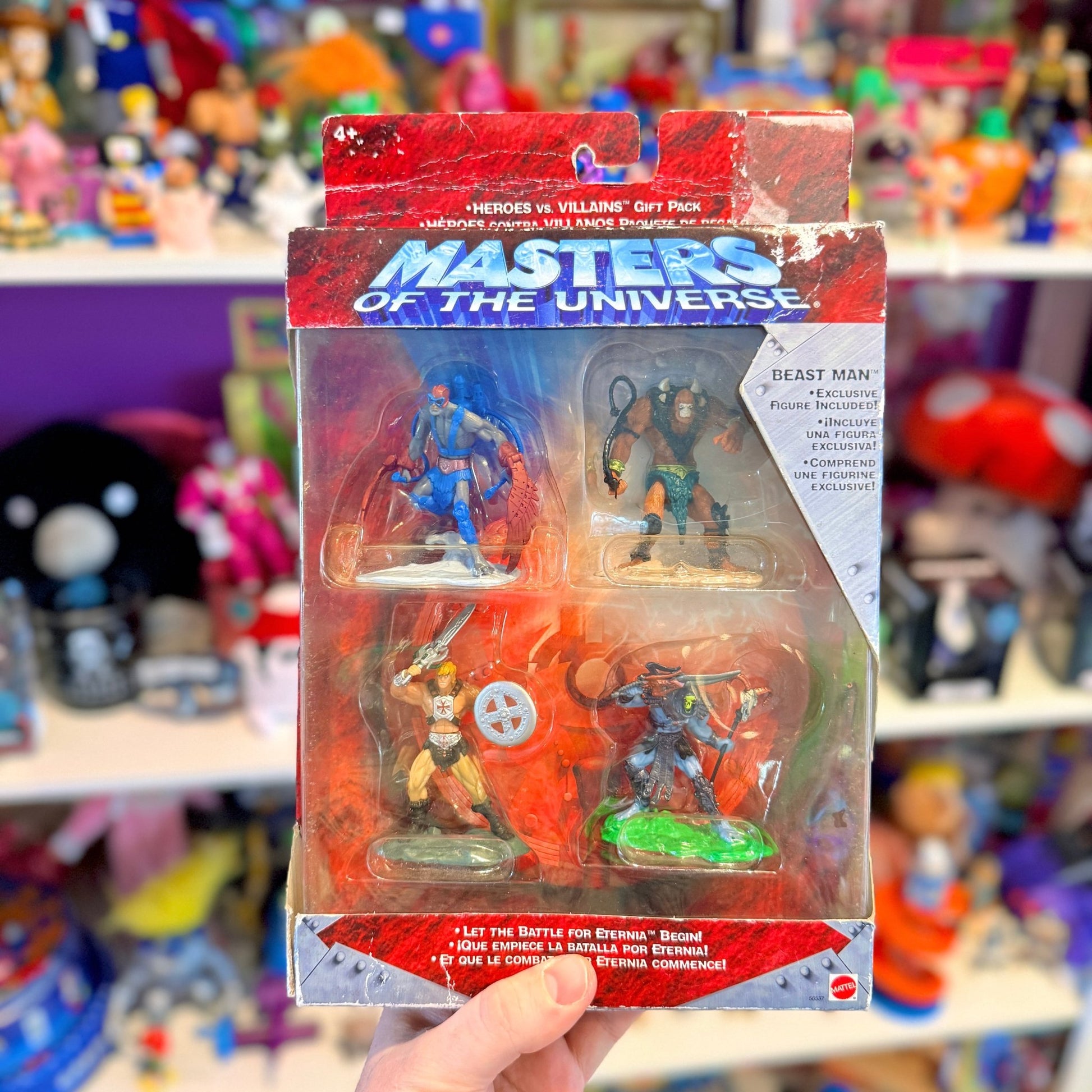 Masters of the Universe 200X Heroes vs. Villains Gift Pack (new in box, Mattel, 2002) - PopCultGang