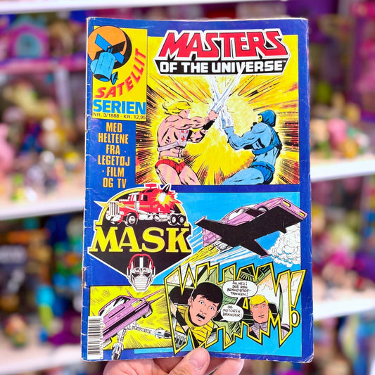 Masters of The Universe & M.A.S.K: Satellite Serien - Nr. 3 (danish comic book, 1988) - PopCultGang