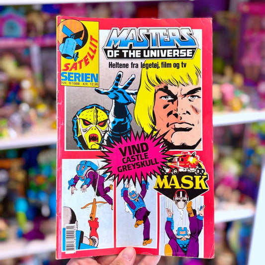 Masters of The Universe & M.A.S.K: Satellite Serien - Nr. 9 (danish comic book, 1988) - PopCultGang