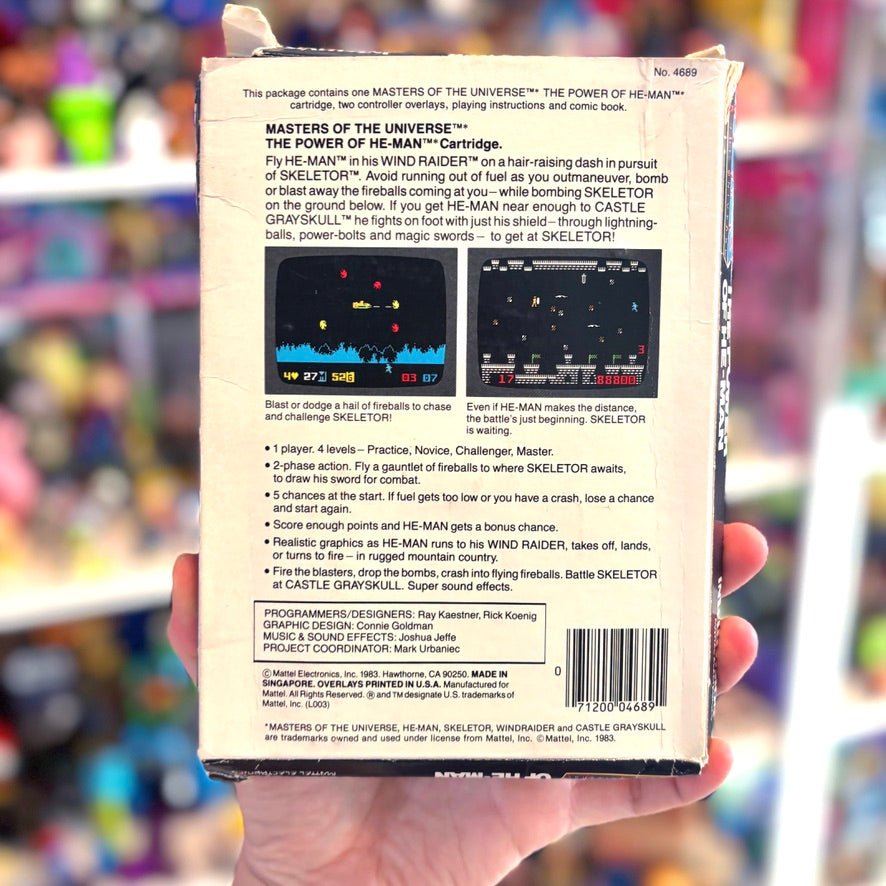 Masters of The Universe: The Power of He-Man (Intellivision) - PopCultGang